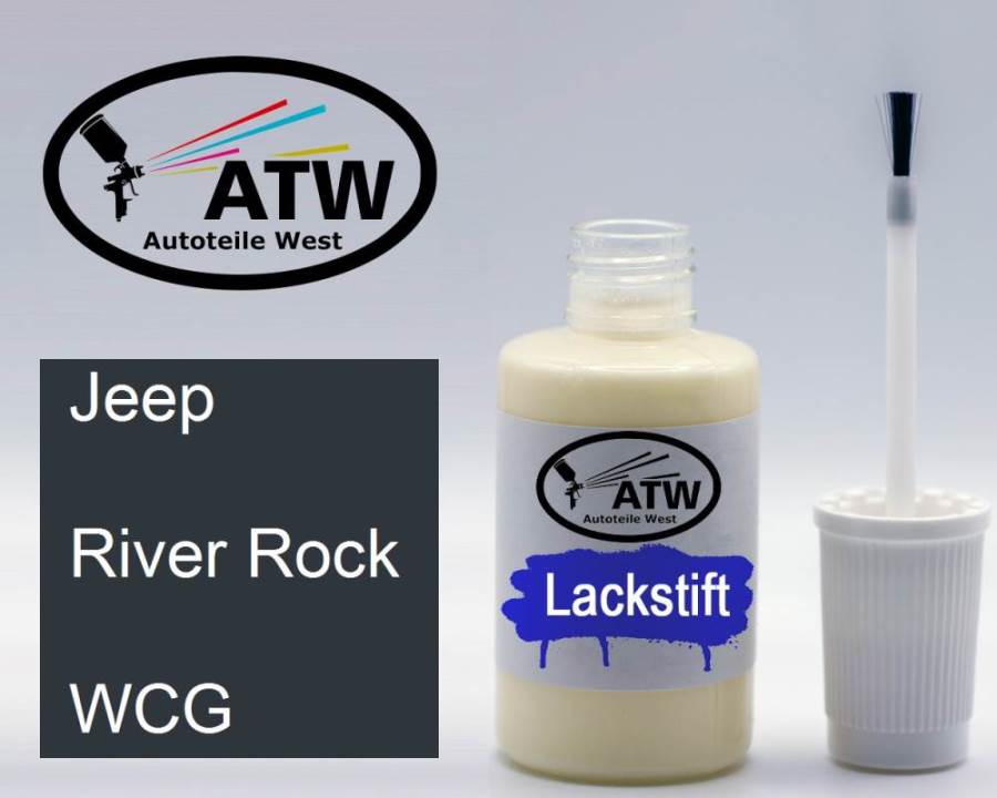 Jeep, River Rock, WCG: 20ml Lackstift, von ATW Autoteile West.